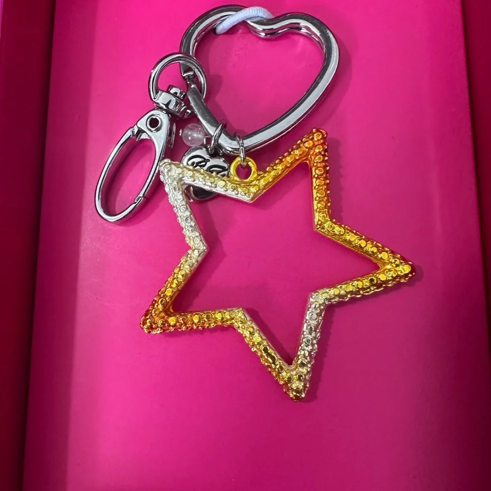 🆕Betsey Johnson Star Jewelry Charm/Keychain